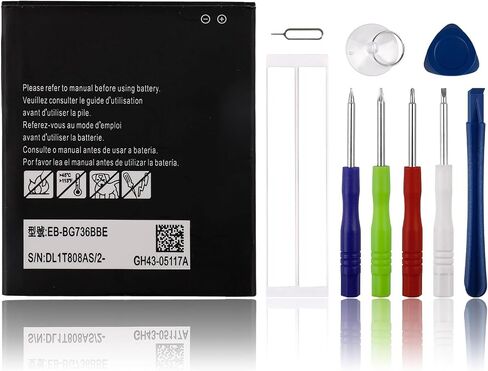Replacement Battery Compatible with Samsung Galaxy Xcover 6 Pro 5G / Xcover6 Pro/Xcover Pro 2 SM-G736B EB-BG736BBE with Toolkit in Saudi Arabia