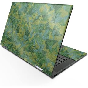 MightySkins Glossy Glitter Skin Compatible with HP Envy x360 15" (2022) - Verde Camouflage | Protective, Durable High-Gloss Glitter Finish | Easy to Apply and Change Styles | Made in The USA