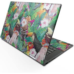 MightySkins Glossy Glitter Skin Compatible with HP Envy x360 15" (2022) - Tropical Paradise | Protective, Durable High-Gloss Glitter Finish | Easy to Apply and Change Styles | Made in The USA