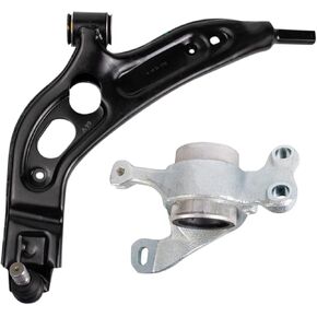 TRQ Front Left Lower Control Arm with Ball Joint Compatible with 2016-2021 BMW 16-19 Mini