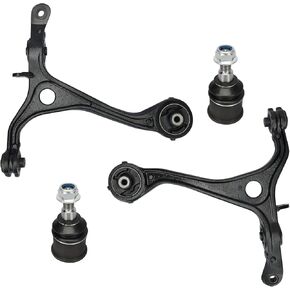 IRONTEK 4pcs Set Front Lower Control Arms w/Ball Joints Fit for 2004 2005 2006 2007 2008 for Acura TL, Front Suspension Kit K641543 K641544 K500117