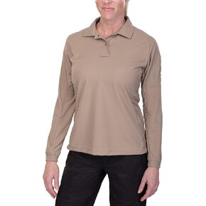 Vertx Women's Coldblack Long Sleeve Polo Shirt