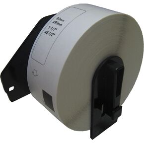 DK-1201. Compatible with Brother DK-1201 1-1/7" x 3-1/2" White Labels.(1 Roll)