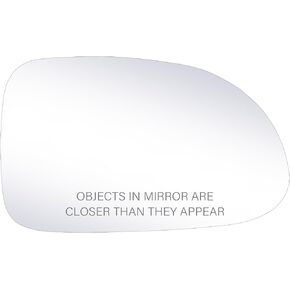 Driver Side Replacement Mirror Glass - compatible with Dodge vehicles - Dakota 1997-2004, Durango 1998-2003 - non-heated, without backing plate