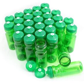 Rolling Sands BPA-Free 24 Ounce Water Bottles, Bulk 30 Pack, Made in USA