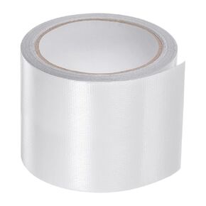 Tarpaulin Repair Tape, 3.15" x24.6ft Waterproof Rip Stop Patch and Tent Repair Tape for Tear Resistant Tent Greenhouse, White