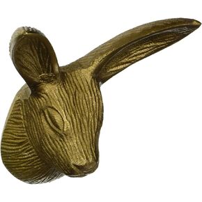 Abbott Collection 92-NICHOLAS Hook, 4.5 inches H, Antique Brass
