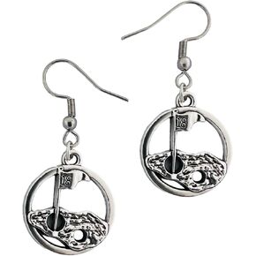 Golf Earrings for Women - Golf Jewerly for Girls - Golf Accessories - Golf Outfits for Course - Golf Player Stuff - Golfer Accessory