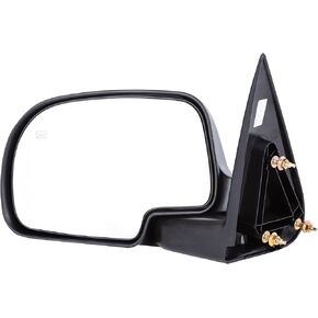 Side Mirror Fits for 2003-2006 Chevy Silverado 1500 2500 HD 3500 HD,for GMC Sierra 1500 2500 HD,Yukon/Yukon XL 1500 Power Heated Manual Folding Front Left Driver Side Door Mirror