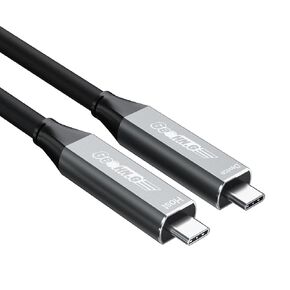 Full-Featured Fiber Optic USB C to USB C Cable 15M/50FT, 5Gbps USB 3.2 Video Cable Long Distance with PD 60W, Support 2-Lane DP1.4 for VR Headsets/AR, Webcam, Mini PC, Laptop, Video Conference