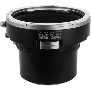 Fotodiox Pro TLT ROKR - Tilt/Shift Lens Mount Adapter for Pentax 6x7 (P67, PK67) Mount SLR Lenses to Sony Alpha E-Mount Mirrorless Camera Body