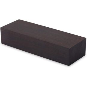 VGEBY DIY Ebony Wood Block, Ebony Wood Lumber Blank DIY Material for Music Instruments Handle Tools 12 * 4 * 2.5 Black Played Accessories Performance Accessories Ebony Wood Ebony Wood