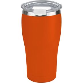Tahoe Trails Trails Stainless Steel Tumbler Vacuum Insulated Double Wall Travel Cup With Lid, Red Orange 30Oz in Kuwait