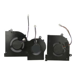 New CPU+GPU Cooling Fan Replacement for MSI GS65 Stealth, P65 Creator (9SG 9SD 9SE 9SF, 8SF 8SE 8SD), WS65 (9TJ 9TK 9TL 9TM), P/N: MS-16Q4 MS-16Q5, BS5005HS-U3I U3J