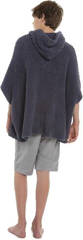 Barefoot Dreams CozyChic Youth Ribbed Cozy Poncho, Kids Poncho in Saudi Arabia