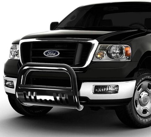 DNA Motoring BURB-012-SS BURB012SS 3" Front Bumper Push Bull Bar in Saudi Arabia