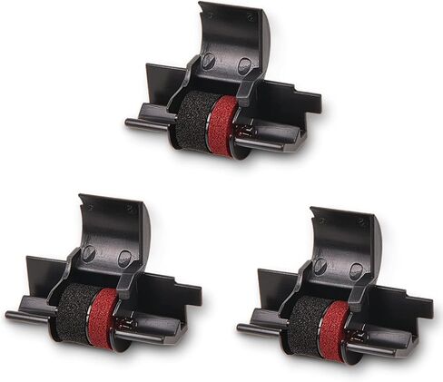 10 Pack Compatible Ribbon Replacement for IR40T Black RED CP13 MP-12D Use with Casio hr-100tm Ink,Sharp EL-1750V, EL-1801V,HR-100TM,HR-170RC,Canon P23-dhv CP13 Printer (Individually Sealed) in Saudi Arabia