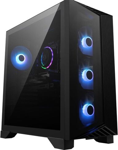 سطح المكتب للألعاب MSI Aegis ZS2: AMD Ryzen R9-7900، Geforce RTX 4080 Super، 32 جيجابايت DDR5، 2 تيرابايت m.2 NVMe SSD، تبريد سائل، واي فاي، لوحة مفاتيح وماوس، سهل الاستخدام، Windows 11 Home: A7NUG-816US in Saudi Arabia