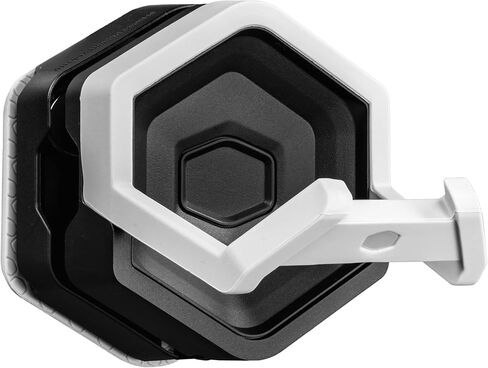 Cooler Master MasterAccessory GEM White Magnetized Multi-Surface Mounting Gaming Storage, Peripherals, Gamepads, Headsets, VR Headsets, Mobile Phones, Rubberized Protective Arms (MCA-U000R-WPHK00) in Saudi Arabia