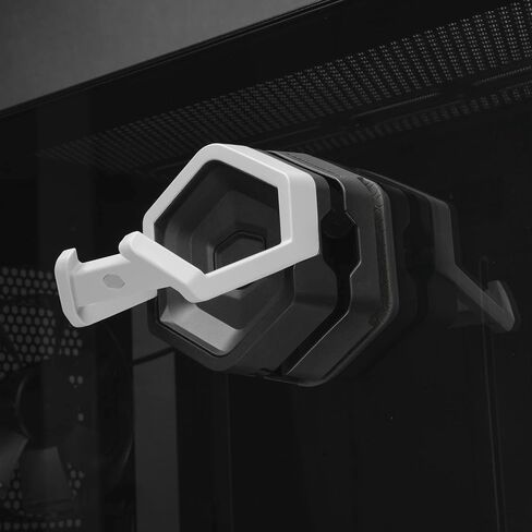 Cooler Master MasterAccessory GEM White Magnetized Multi-Surface Mounting Gaming Storage, Peripherals, Gamepads, Headsets, VR Headsets, Mobile Phones, Rubberized Protective Arms (MCA-U000R-WPHK00) in Saudi Arabia