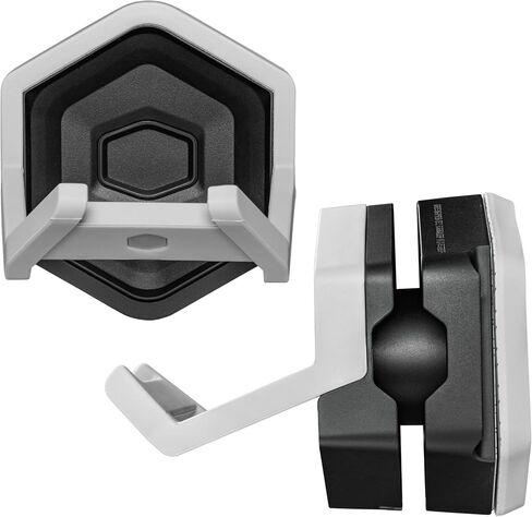 Cooler Master MasterAccessory GEM White Magnetized Multi-Surface Mounting Gaming Storage, Peripherals, Gamepads, Headsets, VR Headsets, Mobile Phones, Rubberized Protective Arms (MCA-U000R-WPHK00) in Saudi Arabia