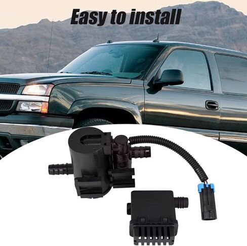Vapor Canister Purge Val-ve Solenoid Fits for 2004-2010 Chevy Silverado 1500 2500 3500 HD GMC Sierra 1500 2500 3500 HD Replaces 911-237 10357992 214-2082 Evaporative Emissions Canister Vent Valve in Saudi Arabia
