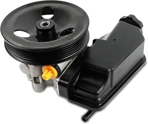 1 قطعة مضخة توجيه الطاقة الجديدة مع خزان البكرة متوافق مع 2005 2006 2007 داكوتا 3.7L V6 4.7L V8 مضخة التوجيه Powersteering استبدال OE 21-5429 52855186AD 52855186AG in Kuwait