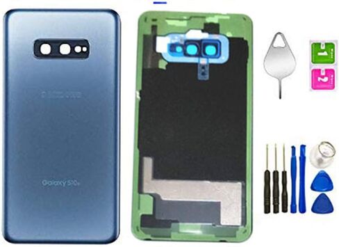 Replacement Back Glass Cover Waterproof Assembly Back Door/Installed Camera Lens and Frame for Samsung Galaxy S10e OEM 5.8" G970U G970W G970F G970U1 G970F/DS G9700 + with Tools (Flamingo Pink) in Saudi Arabia