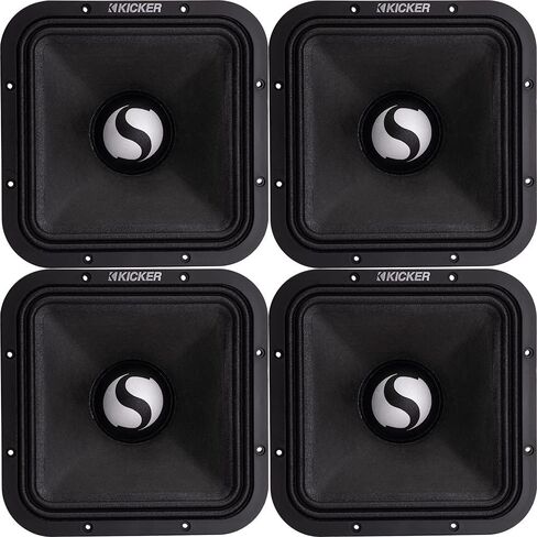 KICKER Bundle of 2 Items 9" ST Series P.A Style Midrange Speakers 4 ohms (2 Pairs) in Saudi Arabia