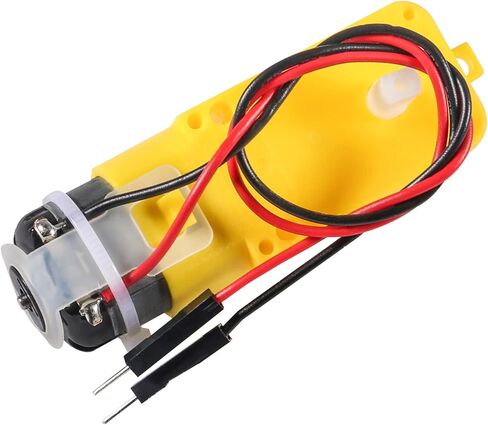 8pcs TT DC Gearbox Motor Dual Shaft 3-6V Gear Motor 200RPM Ratio 1:48 Shaft Motor with 2.54mm Wire for Arduino Smart Car Robot in Saudi Arabia