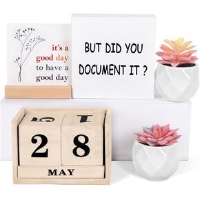 Office Decor Unique Home Decor Positive Decor Gifts for Women Desk Decor Office Decorations for Coworkers Exquisite Rustic Work Valentines Day Gifts