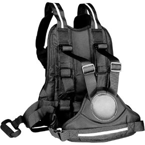 Adjustable Harness, Prevent Passengers from Falling for ATV,Snowmobile,Black