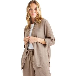 Splendid Women's Kit Gauze Shirt