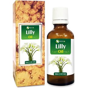 'Lily (Lilium Auratum) Essential Oil 100% Pure and Natural Undiluted Uncut Oil | Use for Aromatherapy Scented Fragrance Oil | Therapeutic Grade (30 ML)