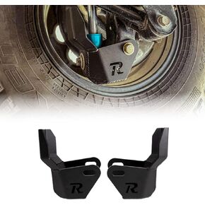 Lower Shock Guard for 2010-2023 Toyota 4Runner 5th Gen | Compatible with Various Shocks | Includes Drain Hole | Made in the USA | Rago Fabrication