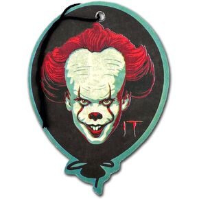 Elektroplate Air Fresheners | Officially Licensed Pennywise Car Air Freshener from IT MOVIE | Hanging Paper Horror Pennywise Clown Midnight Chiller Long Lasting Scent (6-Pack)