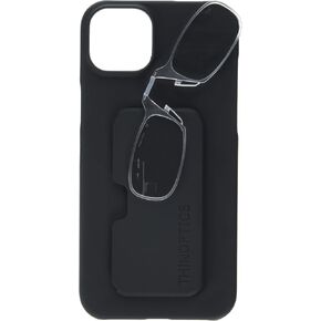 ThinOptics Slimline Rectangular Reading, iPhone 15 Plus Case/Clear Glasses, 44 mm + 2