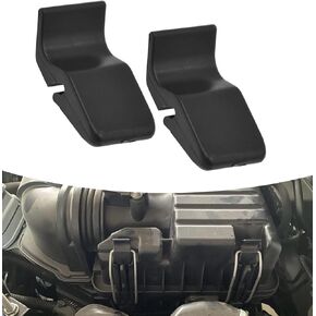 2 PCS Car Air Grille Upper Cover Buckle, Air Filter Air Intake Box Housing Clip, Replacement OEM No. 17219-P65-000 Parts, Compatible with Honda Accord Odyssey Fit Fengfan Binzhi XRV (Black)