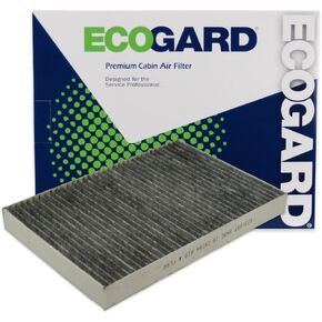ECOGARD XC35484C Premium Cabin Air Filter with Activated Carbon Odor Eliminator Fits Audi A4 Quattro 2002-2009, A4 2002-2009, A6 Quattro 2001-2004, Allroad Quattro 2001-2005, S4 2004-2009