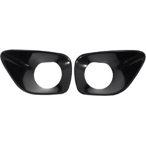 MOTOKU Front Driver and Passenger Side Fog Light Cover Trim for Jeep Grand Cherokee 2011-2013