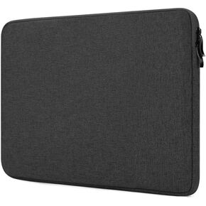 ProElife 13-Inch Laptop Sleeve Case for 2024 MacBook Air 13.6 inch with M3 Chip (A3113) Accessory Traveling Carrying Bag Cover Water-Resistant Simple Case for MacBook Air 13.6'' M3 2024 (Black)