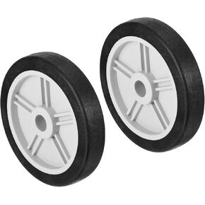 PATIKIL 5.6" Air Compressor Wheels, 2 Pack Universal Air Compressor Wheel Replacement Part with 0.7" Dia. Hole for Easy Mobility