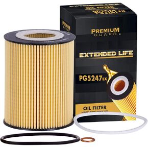 PG PG5247EX EXtended Performance Oil Filter|Fits 2006 BMW 130i, 2001-05 320i, 2000 323Ci, 1997-01 323i, 1998-99 323is, 2001-06 325Ci, 1996-05 325i, 2001-05 325xi, 2000 328Ci, 1996-00 328i