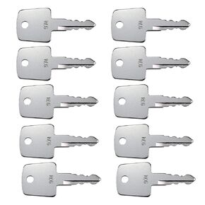 10 PCS Ignition Keys 974 for Sakai Roller Heavy Construction Equipment Ignition Asphalt Roller Key