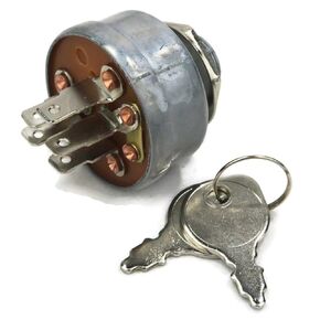 The ROP Shop | Ignition Switch for Toro 92-6785, 926785, 101917 4 Positions and 5 Terminals Gas