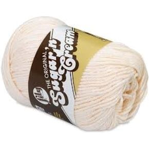 Sugar'N Cream Yarn - Solids-Soft Ecru2