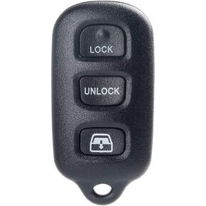 OCPTY 1 X Flip Key Entry Remote Control Key Fob Transmitter Replacement for Toyota 4Runner Sequoia HYQ1512P 4 Buttons 314.4Mhz