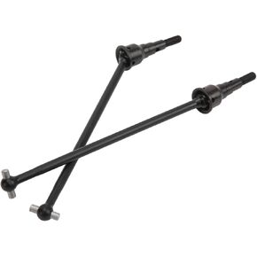 RC Car Drive Shaft,2Pcs Steel Front Rear CVD Drive Shaft Upgrade Parts Weihnachten for 1/10 Lasernut U4 Tenacity Off Road Vehicle Car model parts