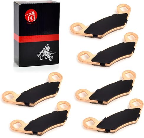 Front & Rear Sintered Brake Pads Kit Compatible with Sportsman 300 400 500 550 570 800 850 Outlaw 500 Predator 500 Hawkeye 300 in Saudi Arabia