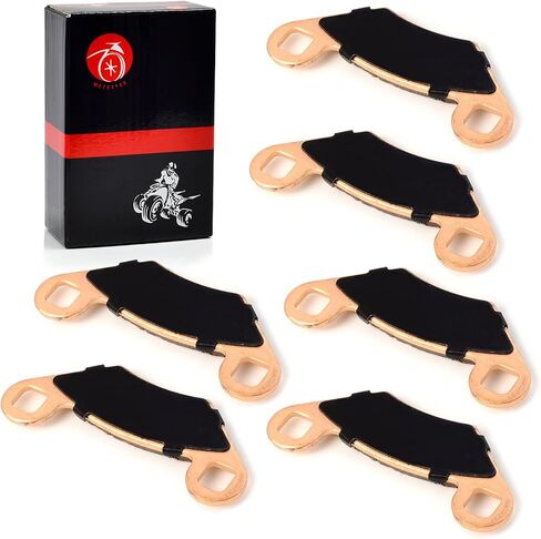 Front & Rear Sintered Brake Pads Kit Compatible with Sportsman 300 400 500 550 570 800 850 Outlaw 500 Predator 500 Hawkeye 300 in Saudi Arabia